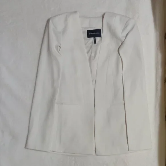 BCBGMaxAzria Jackets Coats Bcbg Maxazria Upas Cape Blazer Xs